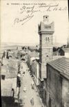 CPA Algerie Tebessa Mosquee et rue Caracalla 