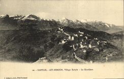 VINTAGE POSTCARD Algerie Kabylie Has Mimoun Village Kabyle Djurdjura