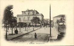 CPA Algerie Guelma Rue Saint Louis 
