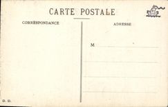 VINTAGE POSTCARD Fantasy In visit