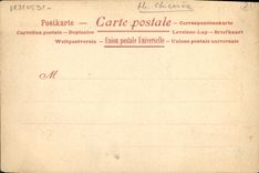 Fabricacion Meci Pruvot Dijon de Chicorey de la POSTAL de la VENDIMIA