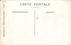 VINTAGE POSTCARD Fantaisie Ambiguous Theater Knocks about the world