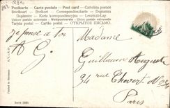 VINTAGE POSTCARD Fantasy Children Large coffee