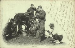 Cafe de Militaria de la POSTAL de la VENDIMIA