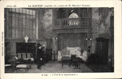 POSTAL de la VENDIMIA la comedia del eje de balancin