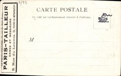 CPA La Bascule Comedie 