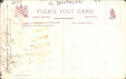 VINTAGE POSTCARD Theatrical terms Engaging