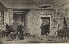 Teatro ambiguo de la POSTAL de la VENDIMIA los cartouches pasados Julio amry