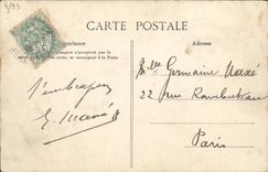 Teatro ambiguo de la POSTAL de la VENDIMIA los cartouches pasados Julio amry