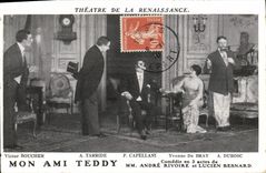 Teatro de la POSTAL de la VENDIMIA Renacimiento del mi peluche del amigo