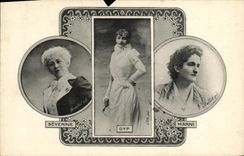 VINTAGE POSTCARD Severine Gyp Marni annals