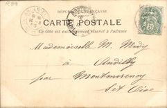 VINTAGE POSTCARD Sainte Marie Fluers