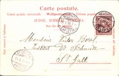 VINTAGE POSTCARD Swiss Fantasy Obwalden