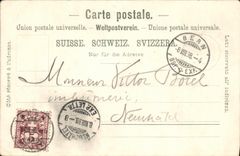 VINTAGE POSTCARD Bern Kornhausbrucke