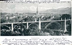 CPA Gruss aus Bern Kornhausbrucke