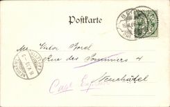 VINTAGE POSTCARD Gruss aus Bern Kornhausbrucke