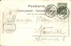 CPA Suisse Souvenir de Lausanne 