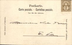 VINTAGE POSTCARD Swiss Neuchatel the castle