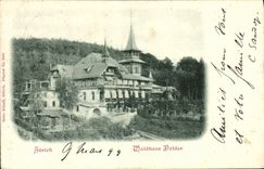 CPA Suisse Zurrcih Waldhaus Dolder Carte 1899