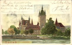 CPA Suisse Zurich Landesmuseum 