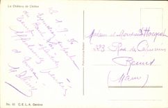 VINTAGE POSTCARD Swiss the castle of Chillon