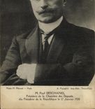 VINTAGE POSTCARD Paul Deschanel President of the House of Commons President of the Republic