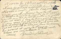 CPA President de la Republique Poincare Joffre Militaria