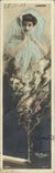 VINTAGE POSTCARD Fantasy Woman Junidri Cigarette Tobacco