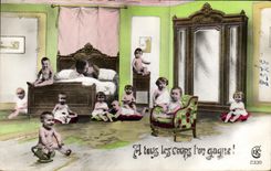 CPA Fantaisie Enfants Bebes