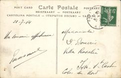 VINTAGE POSTCARD Fantasy Women Parisian Silhouettes Toilets D be