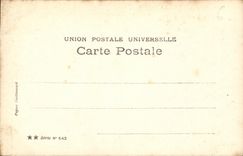 VINTAGE POSTCARD Fantasy Woman the magic source Fishing cane