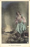 CPA Fantaisie Femme La source enchantee 