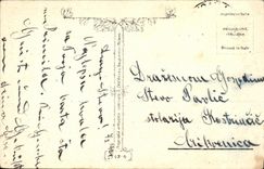 CPA Fantaisie Femme Couple