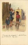 VINTAGE POSTCARD Fantasy Children Poulbot Illustrator