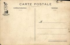 VINTAGE POSTCARD Fantasy the juice Militaria