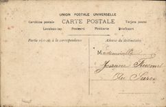 CPA Fantaisie Femme Cloche