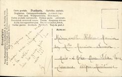 CPA Fantaisie Femme Enfants Lutin