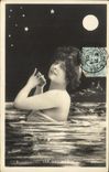 CPA Fantaisie Femme Les ondines