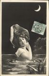 CPA Fantaisie Femme Les ondines
