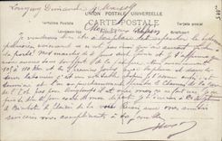 CPA President de la Republique Fallieres Aux armes citoyens