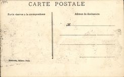 CPA Depart pour la Begude Failleres president de la republique Ane Mule