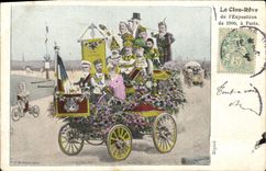 CPA Le clou reve de l'exposition de 1900 Paris Automobile