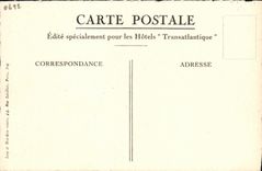 VINTAGE POSTCARD Automobile After the jump of a dune