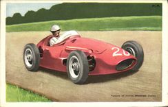 CPA Automobile Voiture de course Maserati Italie