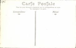 CPA Estampe au 18eme Caricature parue pendant les cent jours Dedespoir du gros Louis