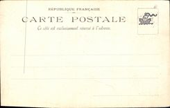 CPA Politique Loubet Victor Emmanuel III Paris 1903 Italie