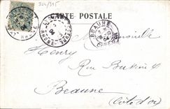 VINTAGE POSTCARD Fantasy the new church Our Saint Father and his cardinals