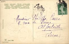 VINTAGE POSTCARD Automobile Fantasy Angels