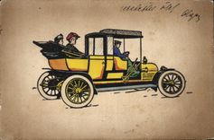 CPA Fantaisie Automobile 