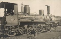 CARTE PHOTO Train PO 
